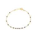 Bracelet minuscules pierres centrées – bijou fait main LYLAN