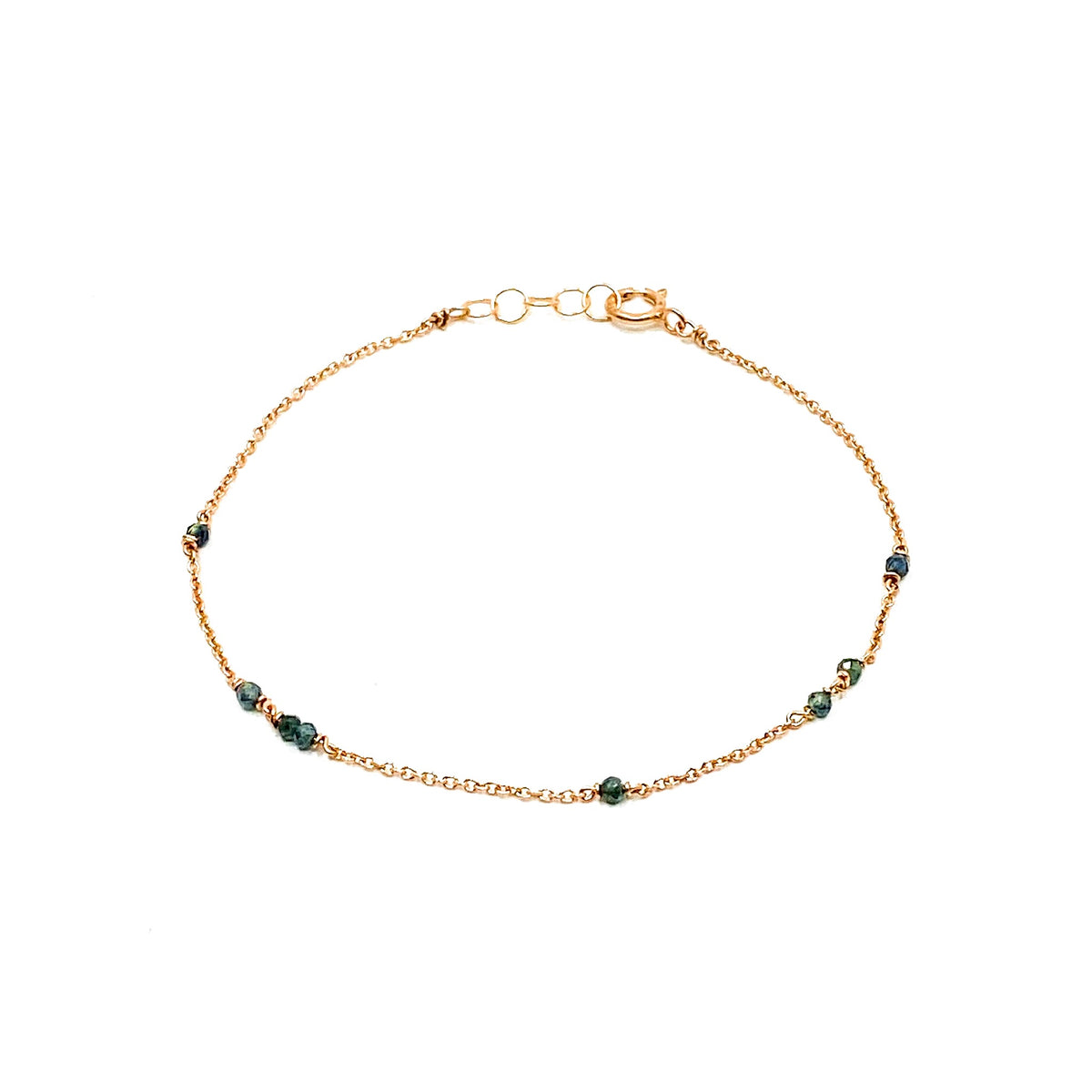 Bracelet minuscules pierres semées – bijou fait main LYLAN