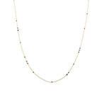 Collier minuscules pierres semées – bijou fait main LYLAN