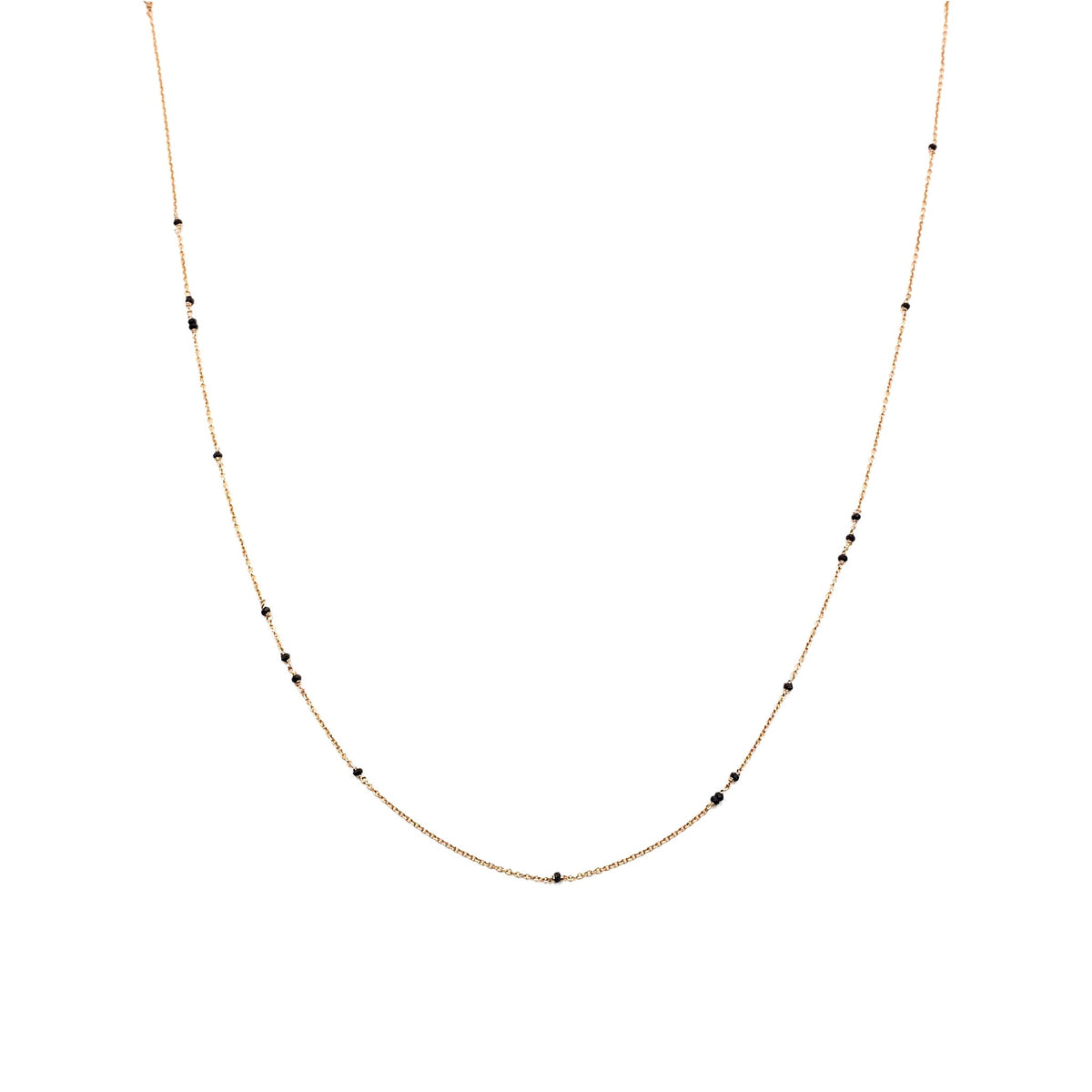 Collier minuscules pierres semées – bijou fait main LYLAN