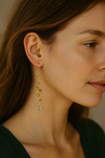 Charger l&#39;image dans la galerie, Boucles d&#39;oreilles longues en cascade
