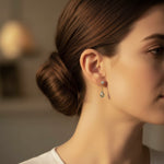 Charger l&#39;image dans la galerie, Boucles d&#39;oreilles zircon et goutte
