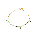 Bracelet multiples pierres – bijou fait main LYLAN