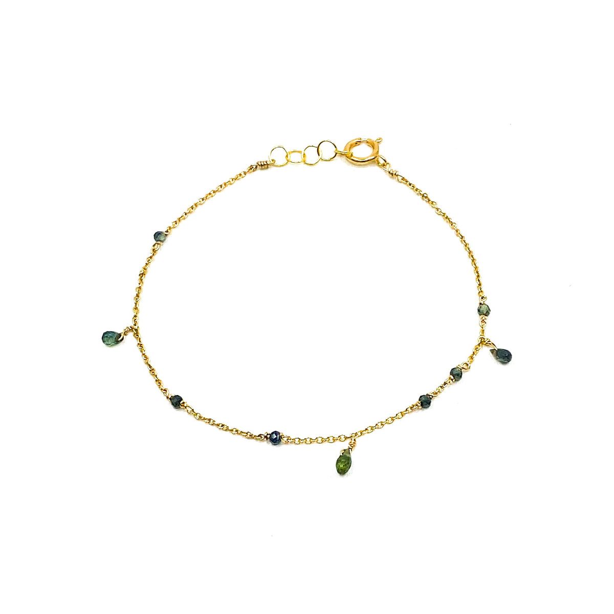 Bracelet multiples pierres – bijou fait main LYLAN