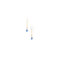 Boucles d'oreilles longues kyanite – bijou fait main LYLAN