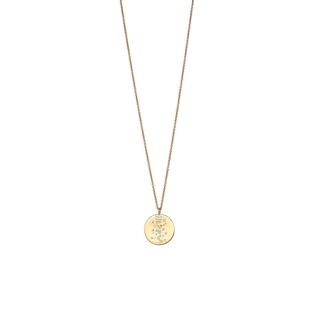 Collier or médaille – bijou fait main LYLAN