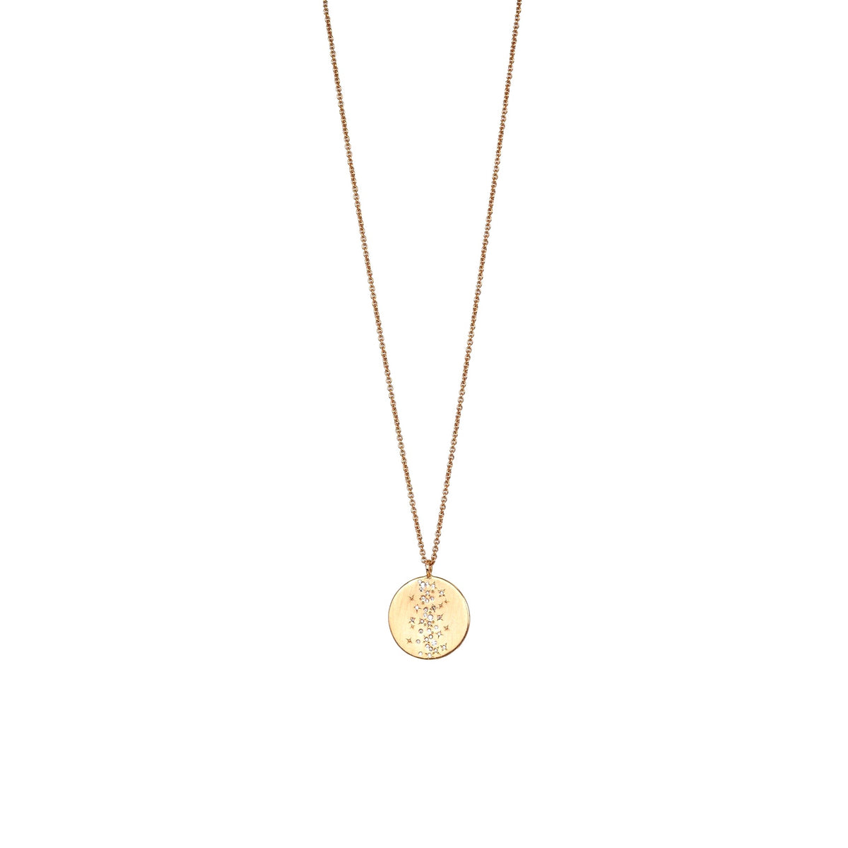 Collier or médaille – bijou fait main LYLAN