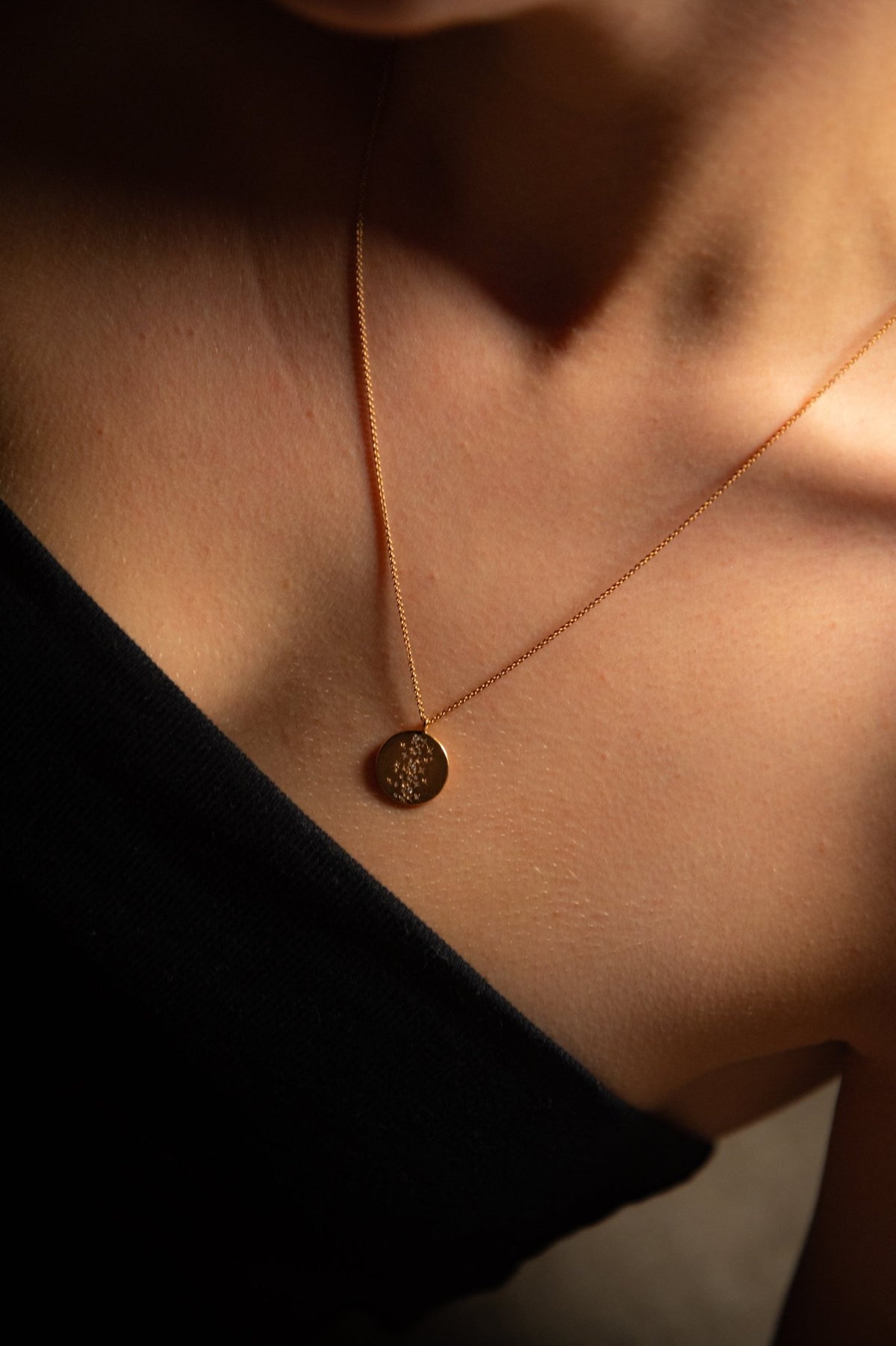 Collier or médaille - LYLAN