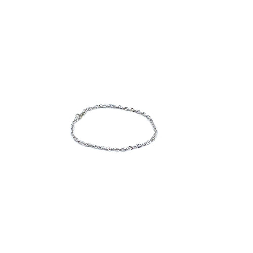 Bague chaîne torsadée - LYLAN