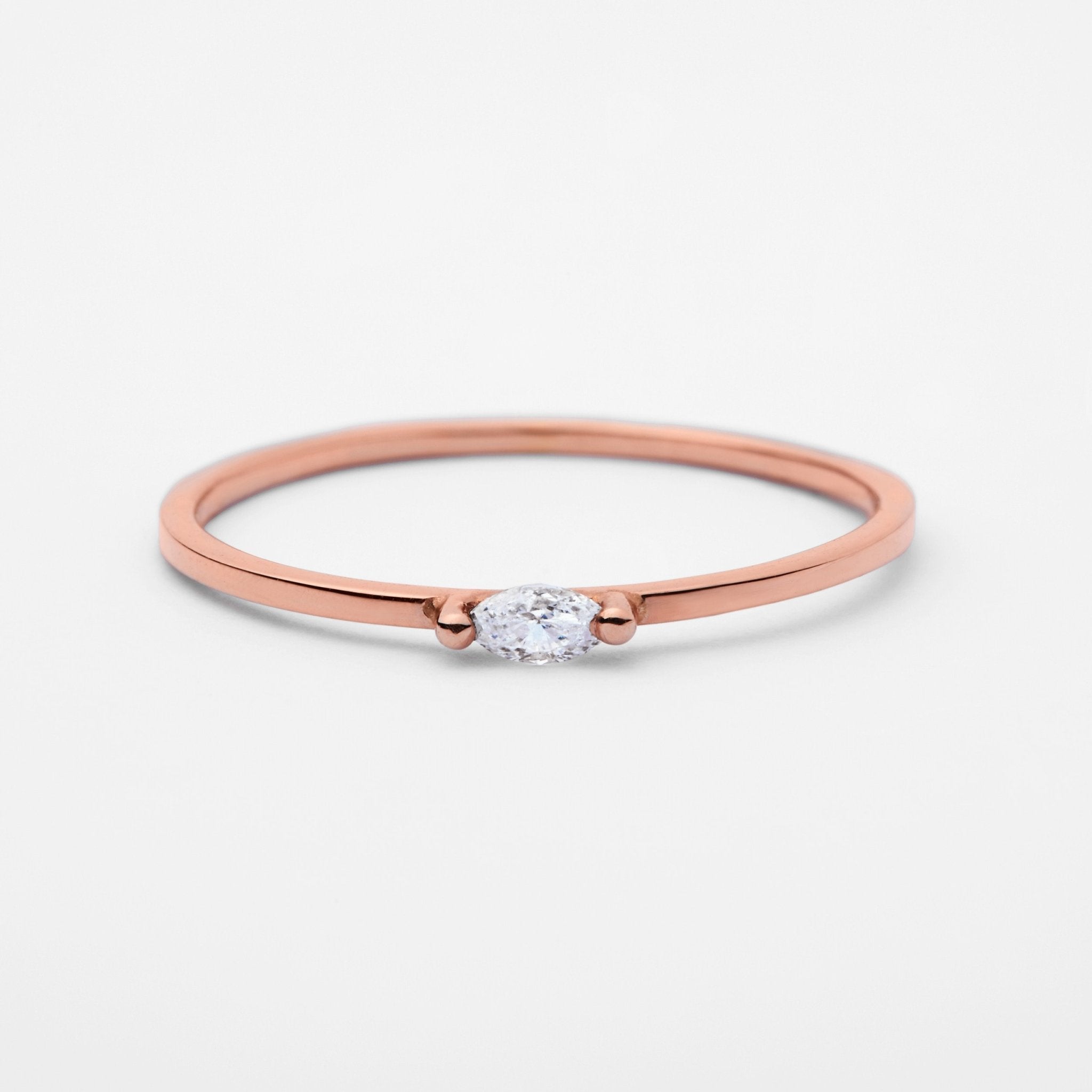 Bague marquise - LYLAN