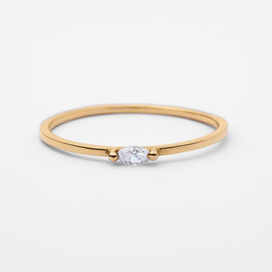 Bague marquise - LYLAN