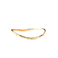 Bague ondulée en or, sertie de diamants – bijou fait main LYLAN