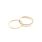 Bague triple – bijou fait main LYLAN (vue 2)