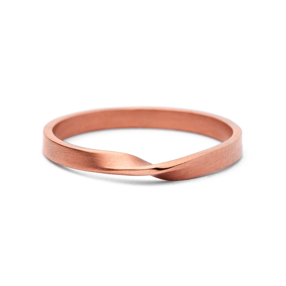 Bague twist – bijou fait main LYLAN (vue 2)