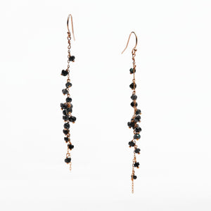 Boucles d'oreilles Bleu saphir - LYLAN