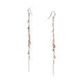 Boucles d'oreilles saphir – bijou fait main LYLAN