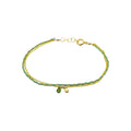 Bracelet 2 chaînes en fils – bijou fait main LYLAN