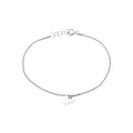 Bracelet 2 disques argent – bijou fait main LYLAN