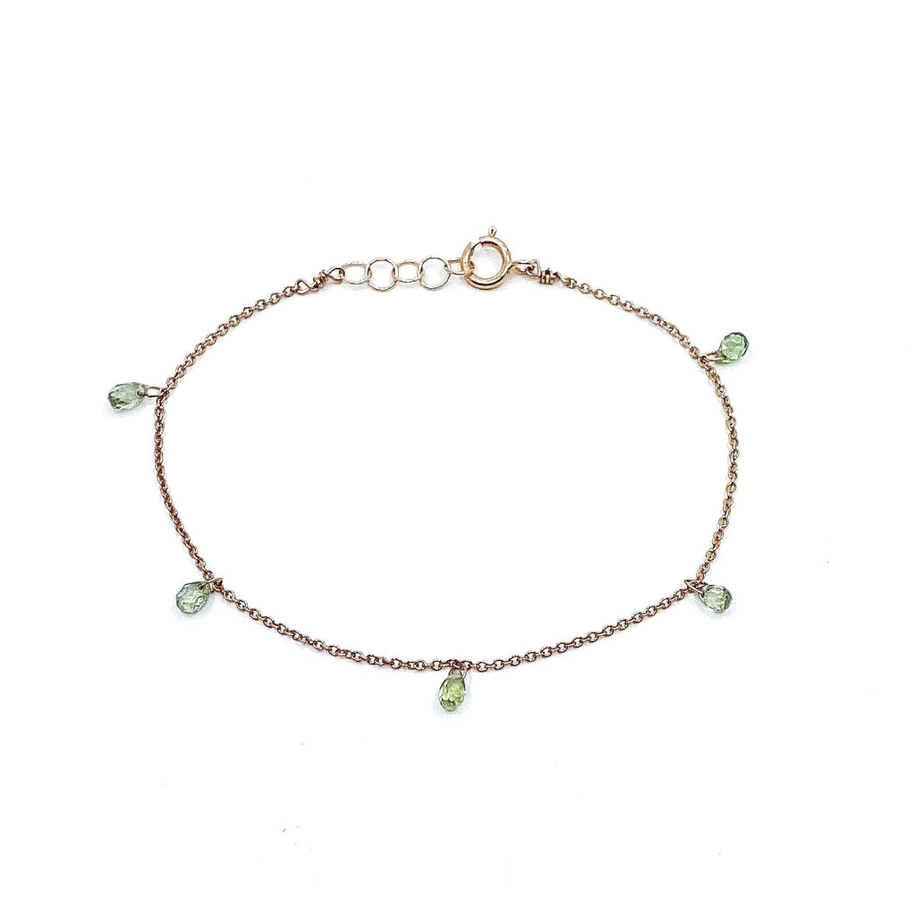 Bracelet 5 saphirs - LYLAN