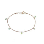 Bracelet 5 saphirs - LYLAN