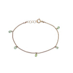 Charger l&#39;image dans la galerie, Bracelet 5 saphirs - LYLAN
