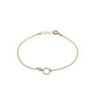 Bracelet anneau et pierre - LYLAN