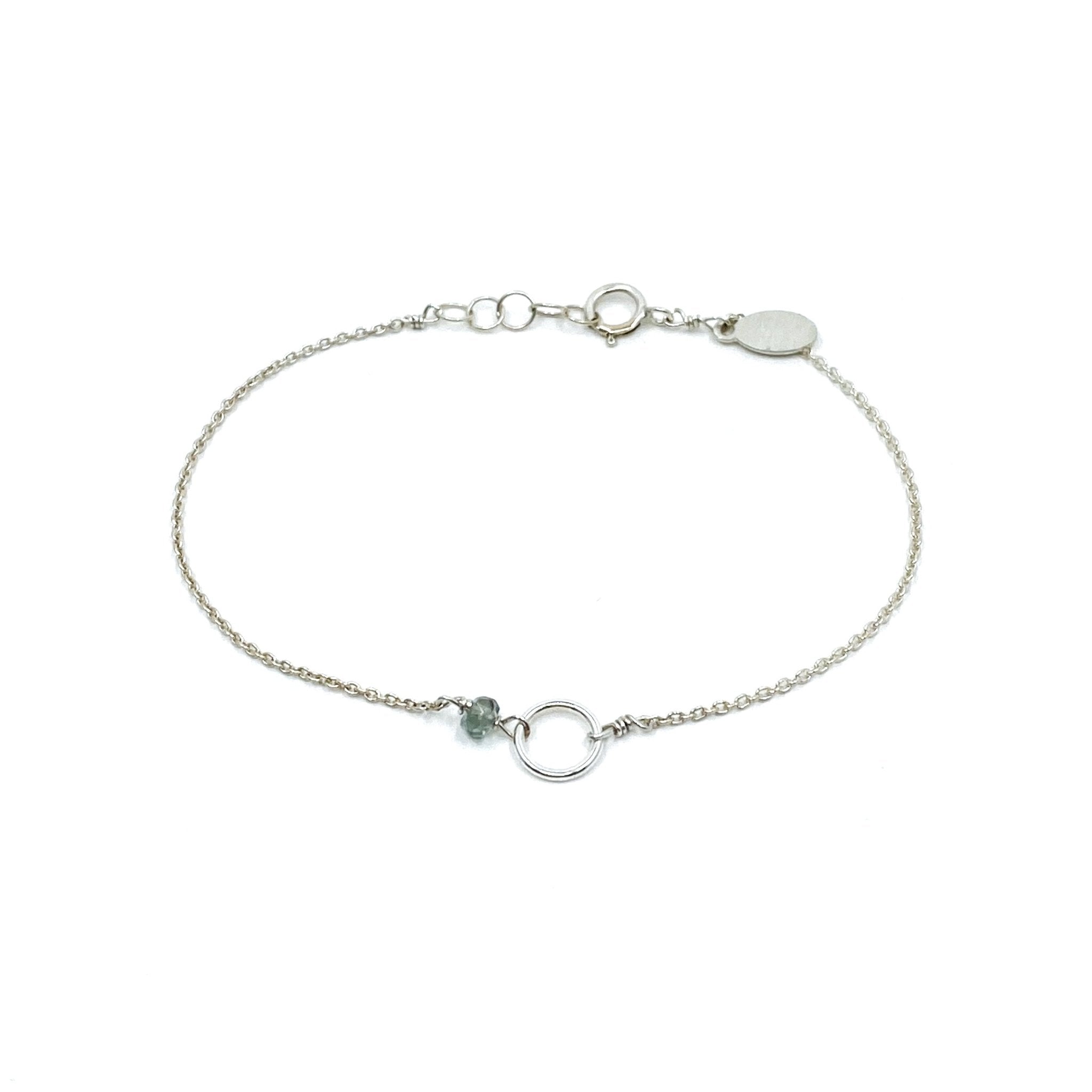 Bracelet anneau et pierre - LYLAN
