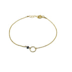 Bracelet anneau et pierre - LYLAN