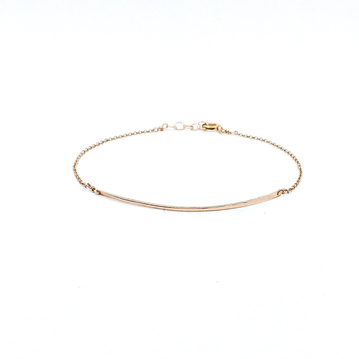 Bracelet barrette martelée - LYLAN