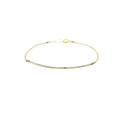 Bracelet barrette martelée - LYLAN