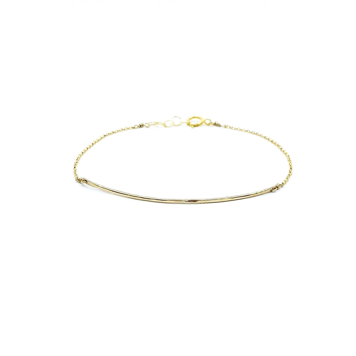 Bracelet barrette martelée - LYLAN