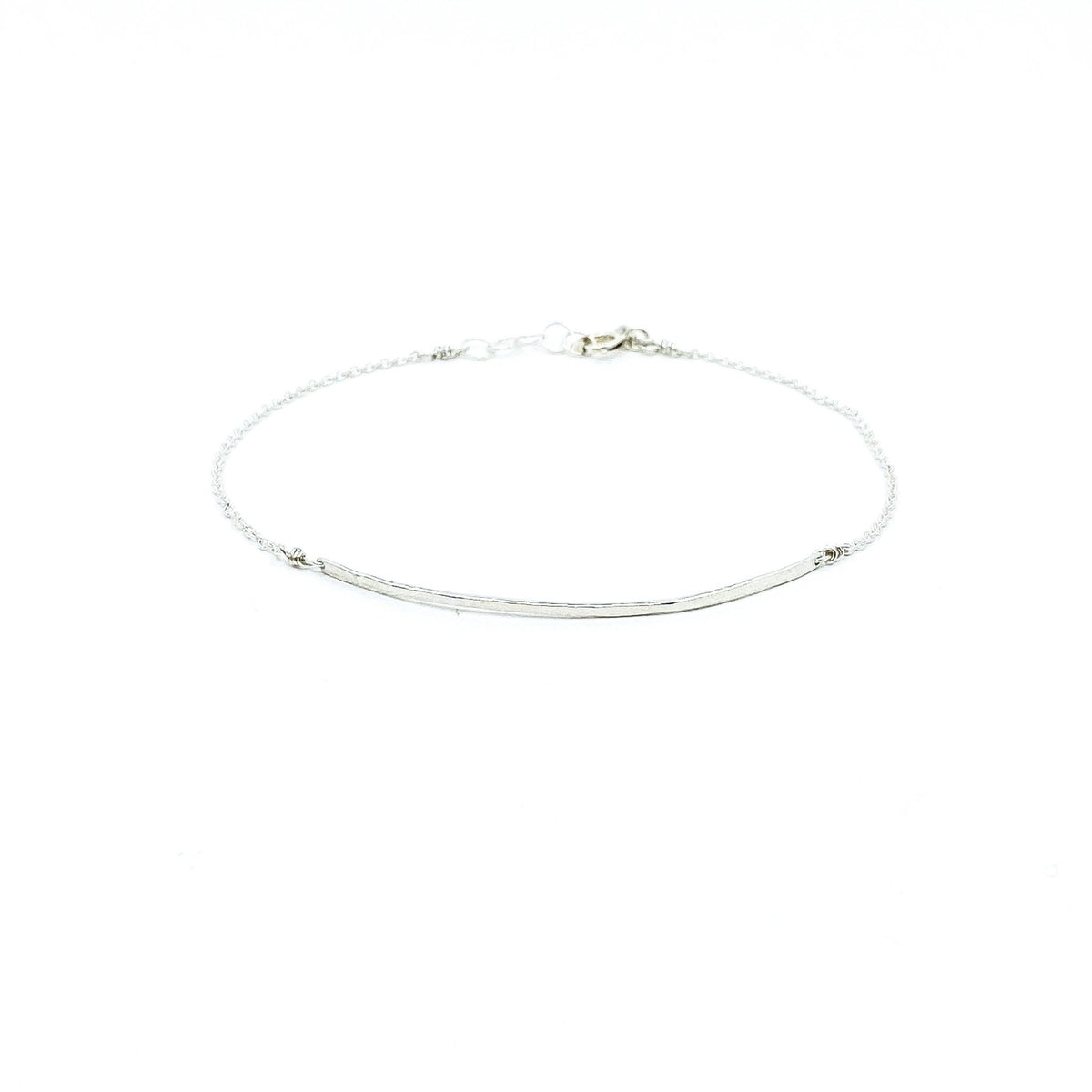 Bracelet barrette martelée - LYLAN