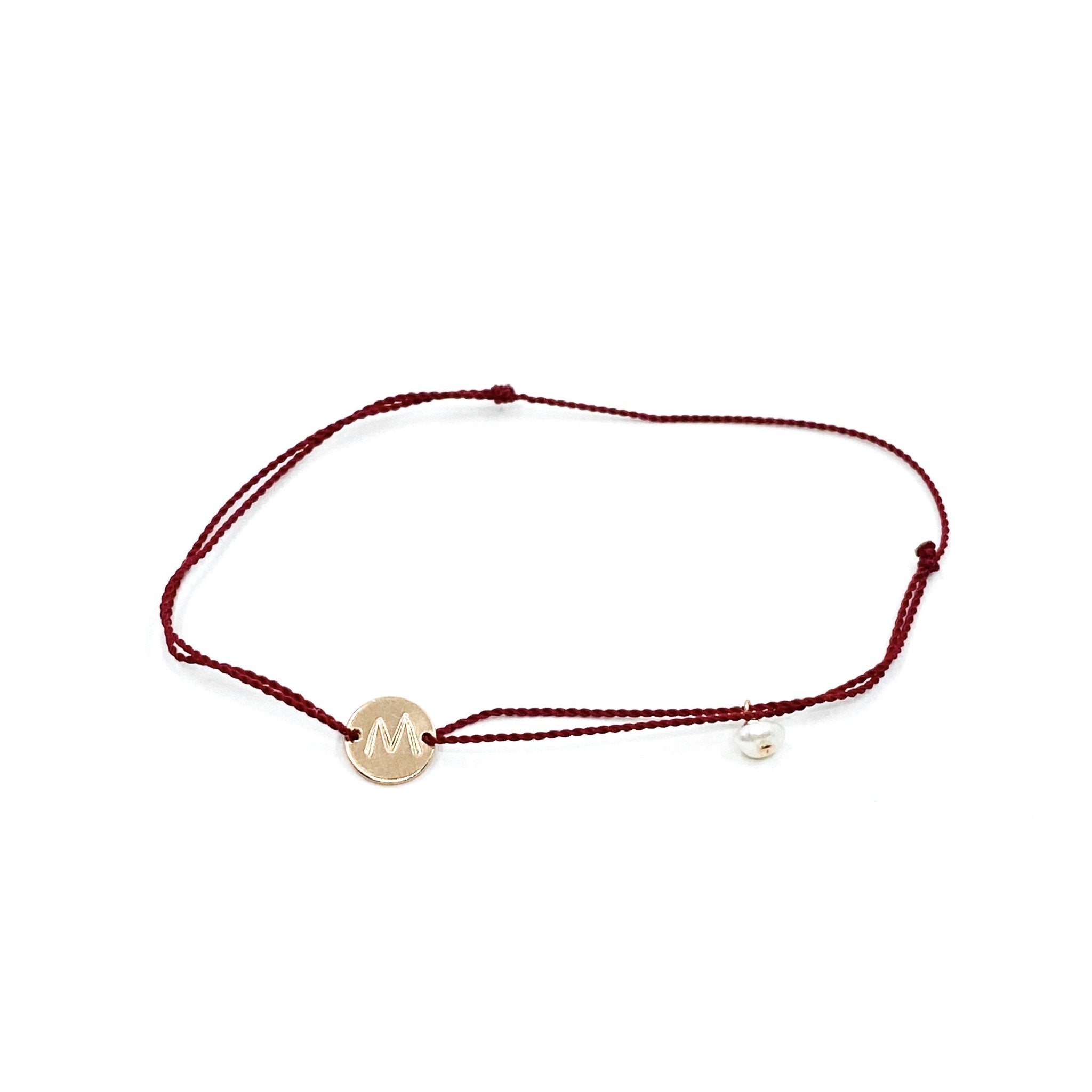 Bracelet Coulissant Initiale - LYLAN