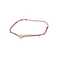 Bracelet cordon initiale – bijou fait main LYLAN