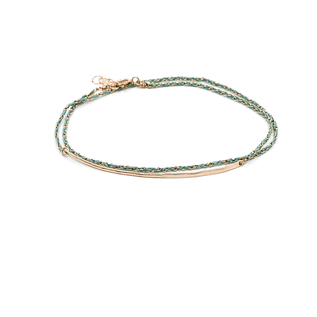 Bracelet double tour en fils - LYLAN