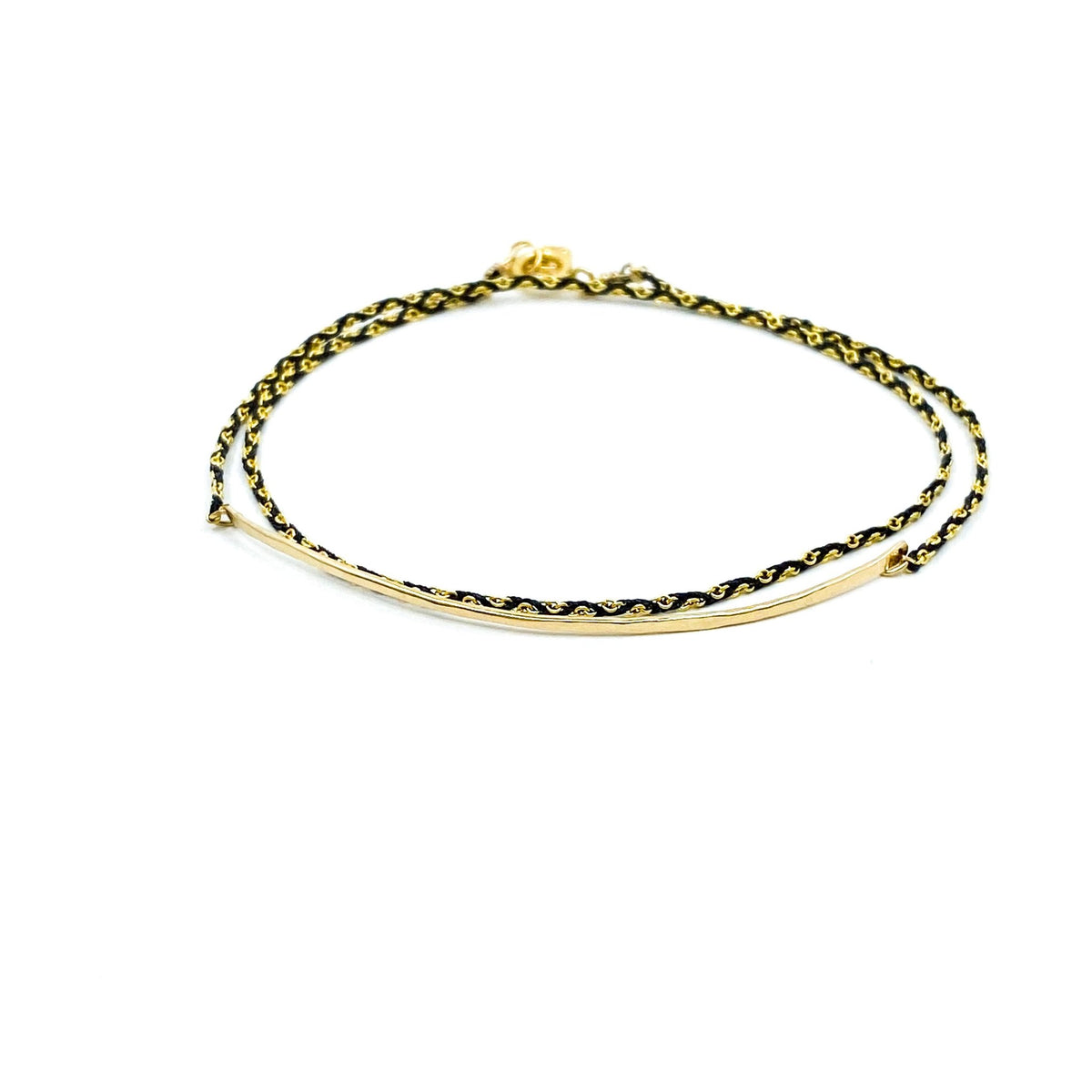 Bracelet double tour en fils - LYLAN