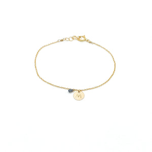 Bracelet Initiale pendentif - LYLAN