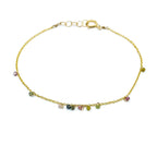 Bracelet minuscules pierres - LYLAN