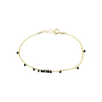 Bracelet minuscules pierres et perles – bijou fait main LYLAN