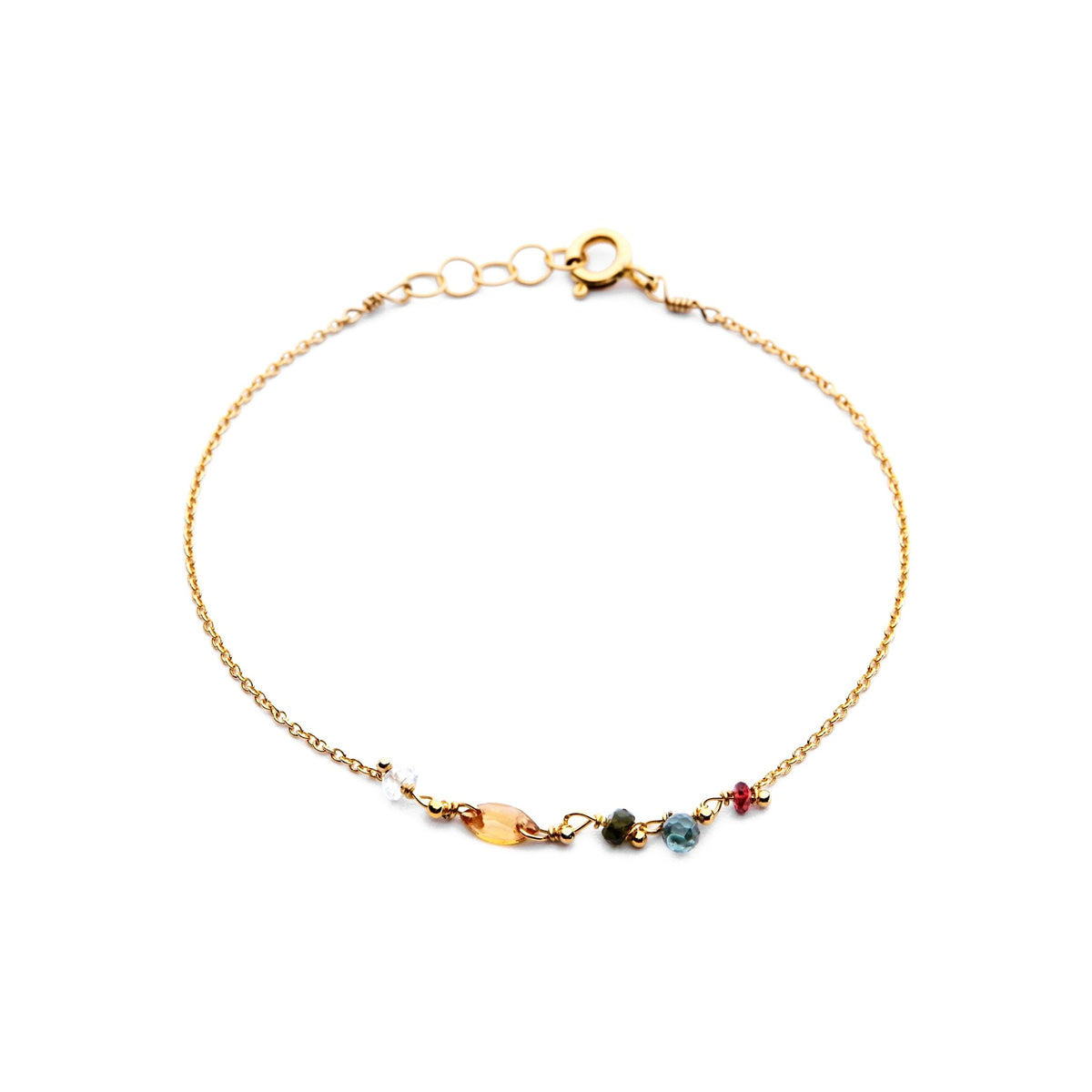 Bracelet pierres multiples – bijou fait main LYLAN