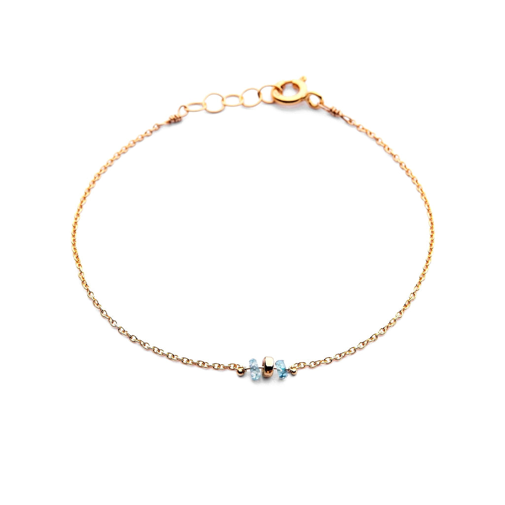 Bracelet rondelle – bijou fait main LYLAN (vue 2)