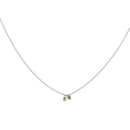 Collier 3 saphirs – bijou fait main LYLAN