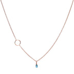 Collier anneau – bijou fait main LYLAN