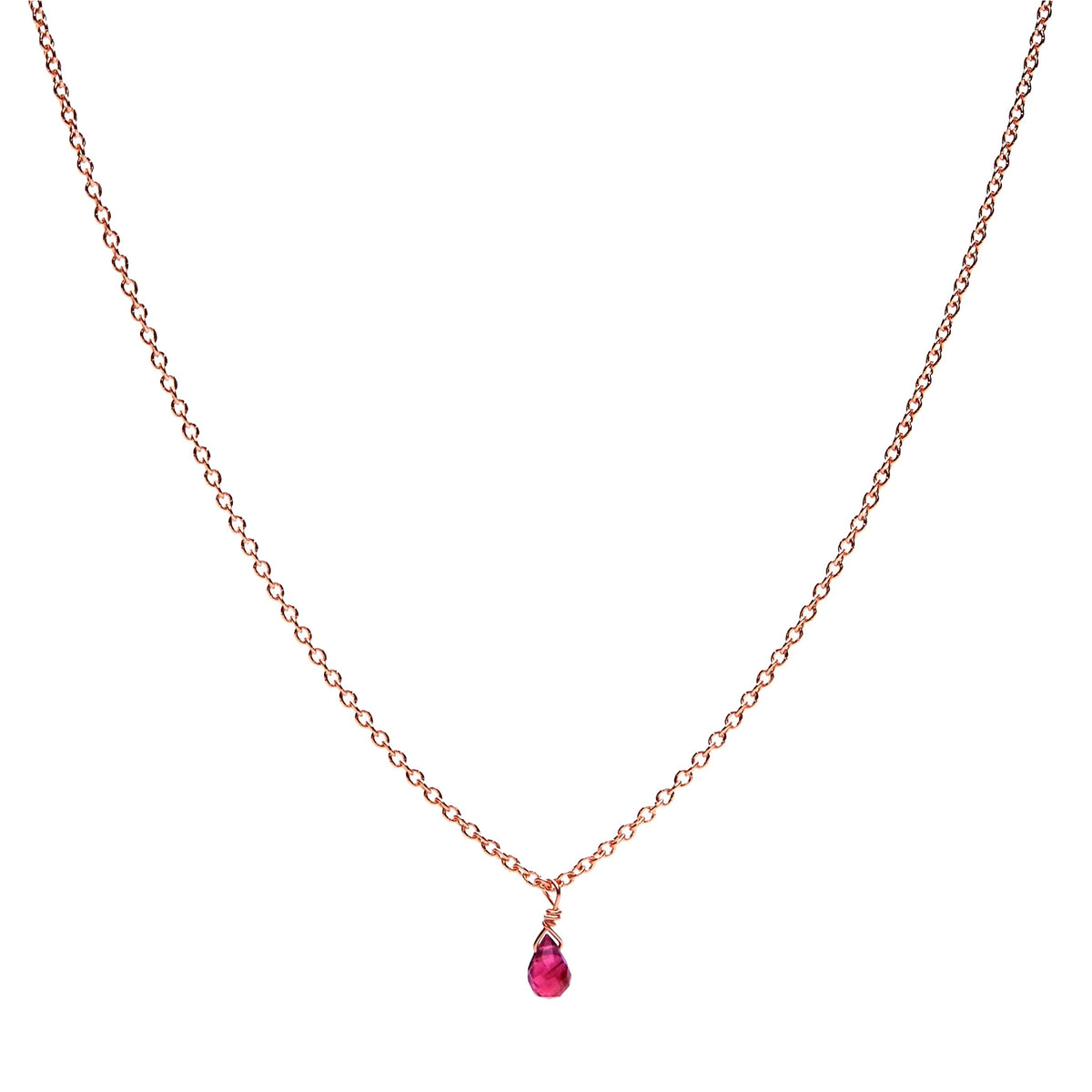 Collier goutte – bijou fait main LYLAN
