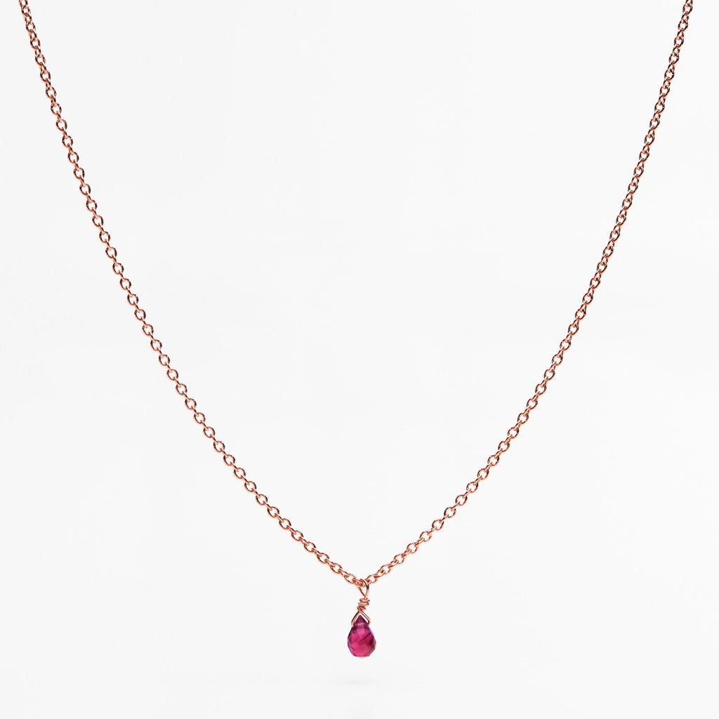 Collier goutte Saphir - LYLAN