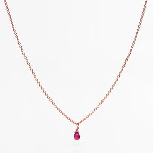 Collier goutte Saphir - LYLAN