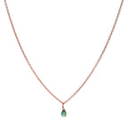 Collier goutte – bijou fait main LYLAN (vue 2)