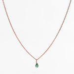Charger l&#39;image dans la galerie, Collier goutte Saphir - LYLAN
