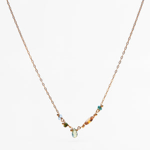Collier minuscules pierres - LYLAN