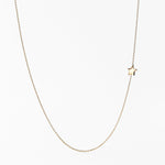 Charger l&#39;image dans la galerie, Collier or avec étoile - LYLAN
